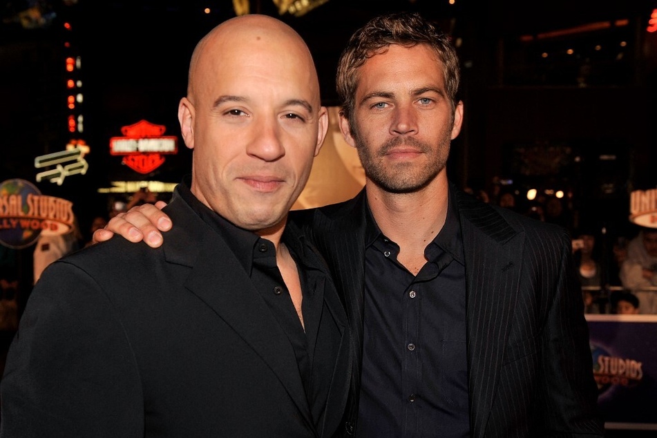 Die "Fast &amp; Furious"-Stars Vin Diesel (55, l.) und Paul Walker (†40) waren auch privat eng befreundet.
