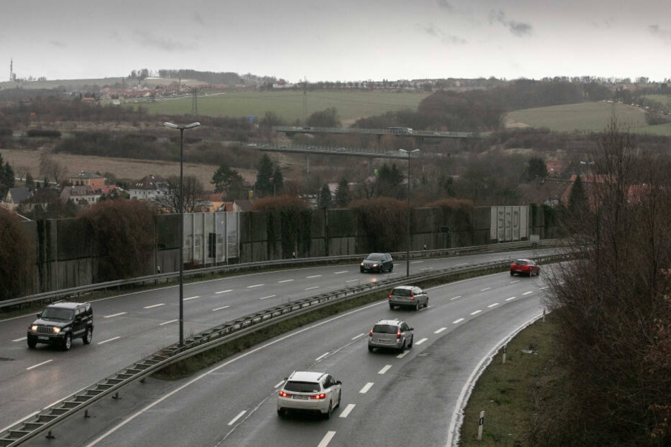 Die B170 zwischen Bannewitz und Dresden wird zum Testfeld für automatisiertes Fahren.