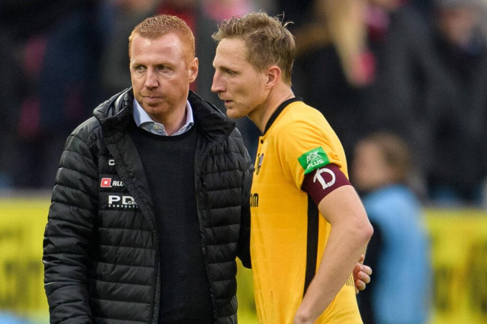 Unter Maik Walprugis (l.) trainierte Marco Hartmann in der Vorsaison nur wenige Monate.