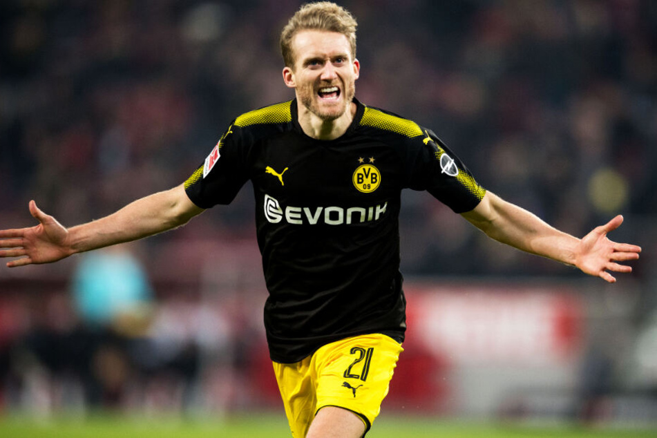 Dieses Bild gab es viel zu selten zu sehen: André Schürrle jubelt im Trikot von Borussia Dortmund.