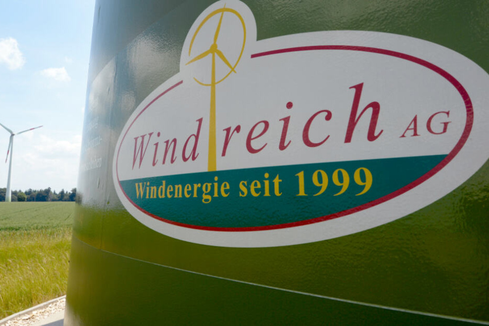 Das Logo der ehemaligen Windreich AG.