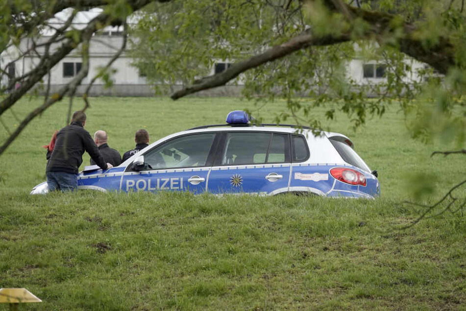 Die Kriminalpolizei ist vor Ort.