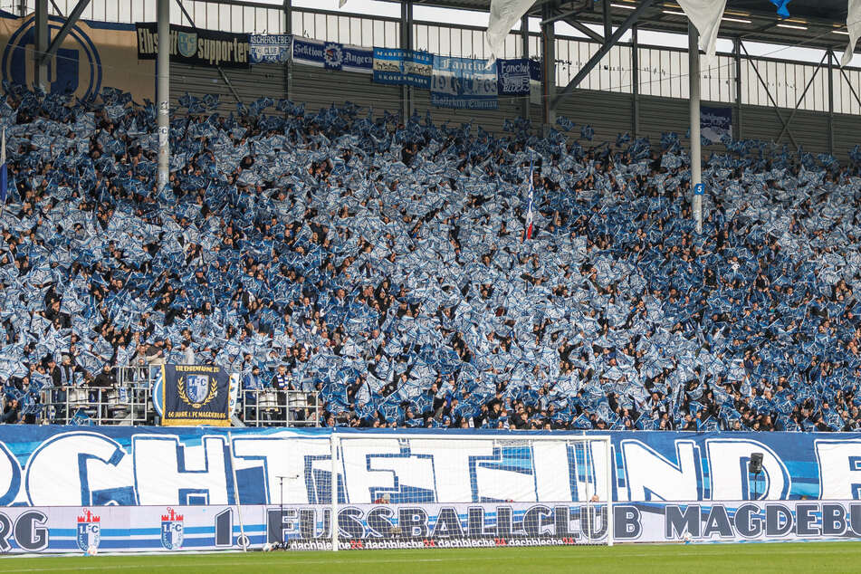 Die FCM-Fans hoffen beim Rückrundenstart auswärts gegen Braunschweig auf drei Punkte.