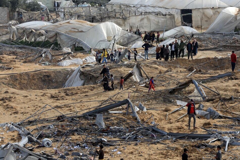 Viele Zivilisten sind vor dem Krieg geflohen und in Rafah gestrandet. (Symbolbild)