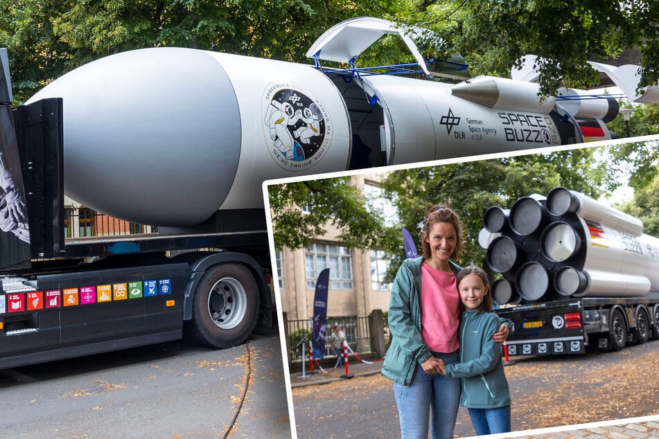 Dresden: Noch bis Freitag in Dresden: Rakete fliegt Euch virtuell ins Weltall