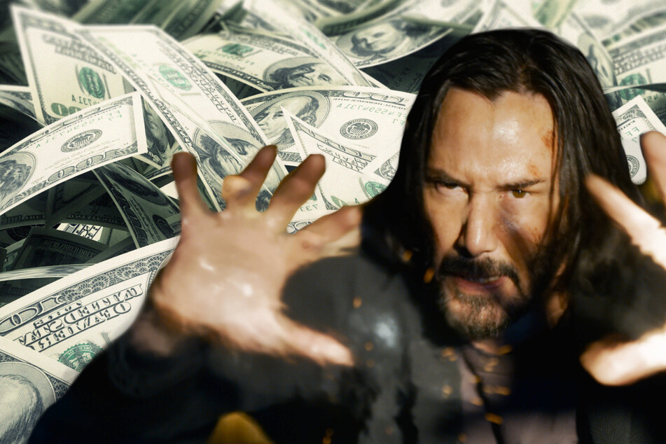 Keanu Reeves is said to be "embarrassed" of his millions.