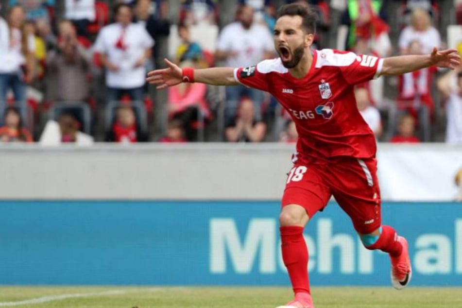 Okan Aydins Torjubel zum 1:0! Am Ende stand es 4:1.