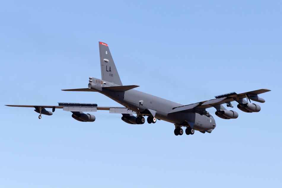 In jener Nacht näherte sich der Kampfjet einem solchen B-52-Bomber der USA. (Symbolbild)