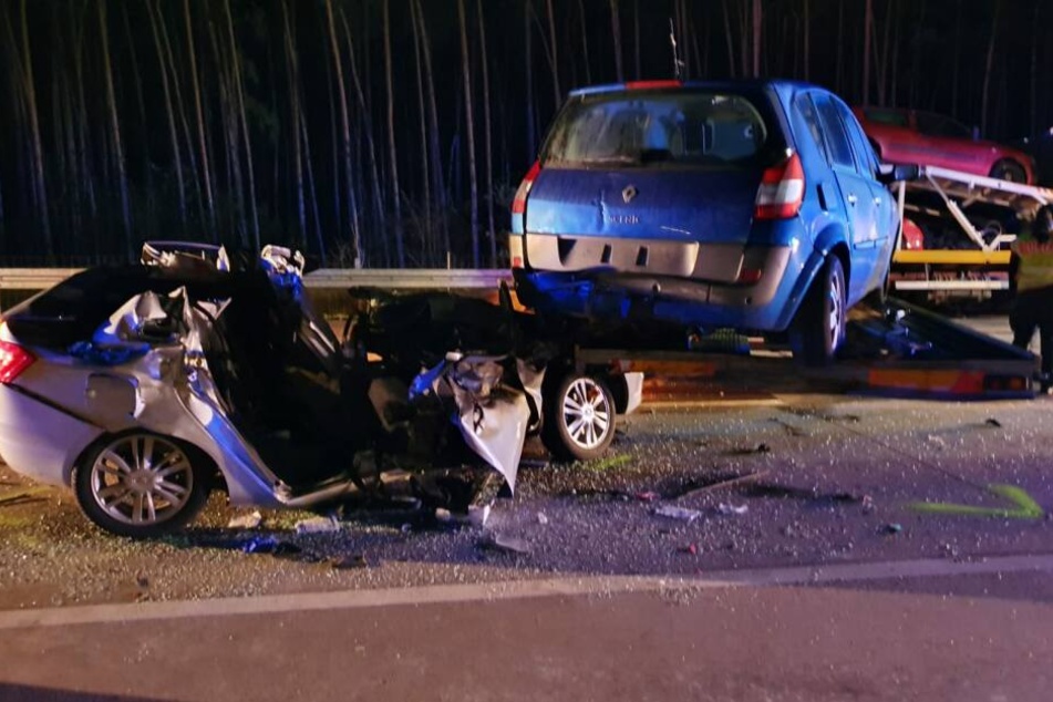 Schwerer Unfall auf der A2 in Richtung Berlin.