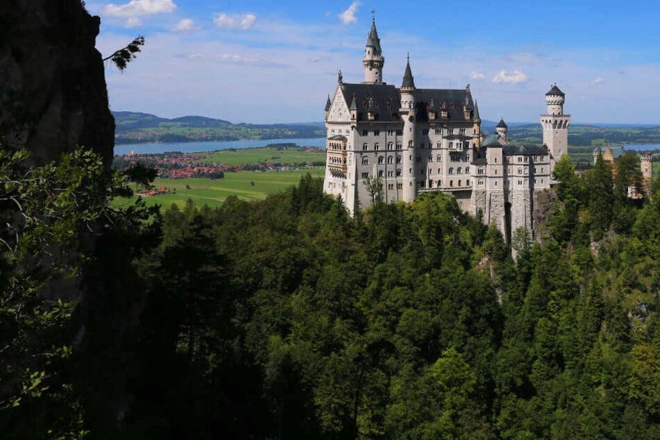 Im Sommer besuchen über 6000 Menschen am Tag das Schloss Neuschwanstein.