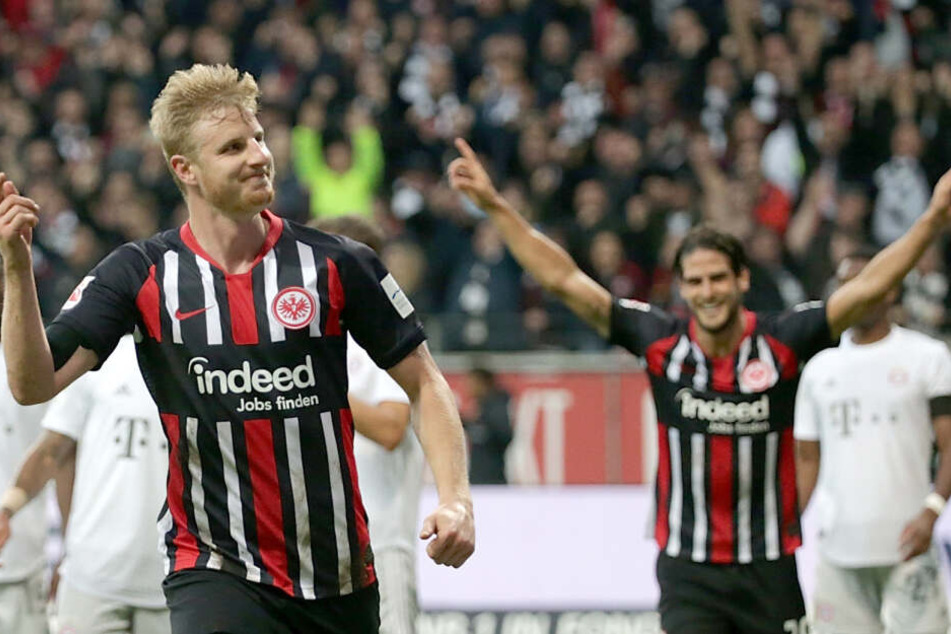 Mit fünf Treffern hinter Goncalo Paciencia (6/Re.) der torgefährlichste Eintracht-Spieler: Martin Hinteregger.