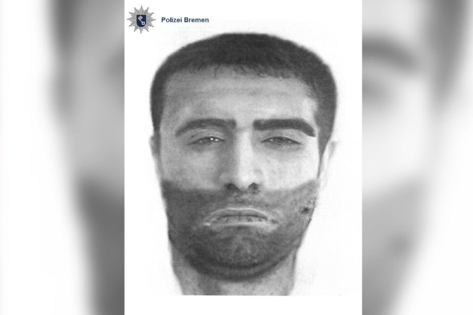 Mit diesem Phantombild fahndet die Polizei nach dem Täter.