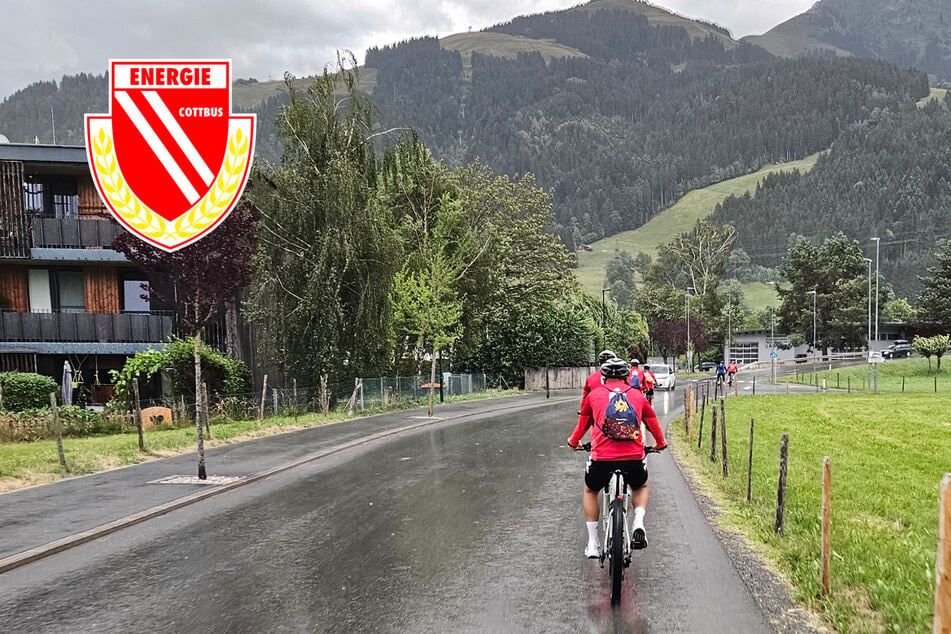 Energie Cottbus im Trainingslager: Einheit abgebrochen! FCE flieht auf Rädern vor Gewitter