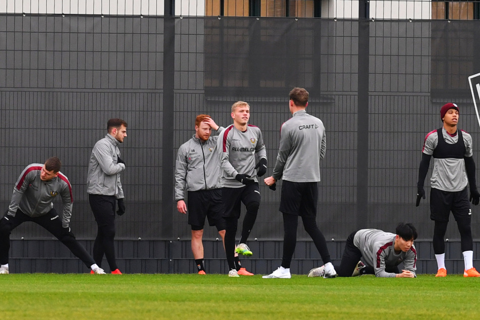 In der kommenden Woche steht bei den Dynamos - bis jetzt - ein normaler Trainingsplan auf dem Programm. Danach wird's Englisch...