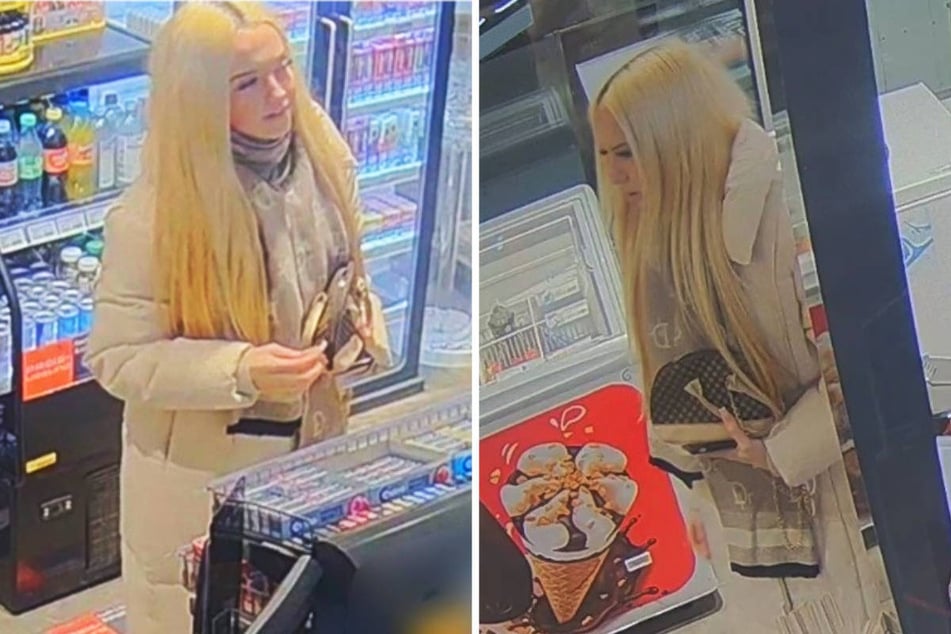 Die Polizei sucht nach einer jungen, blonden Frau. Sie als Lockvogel an einem Raubüberfall beteiligt gewesen sein.
