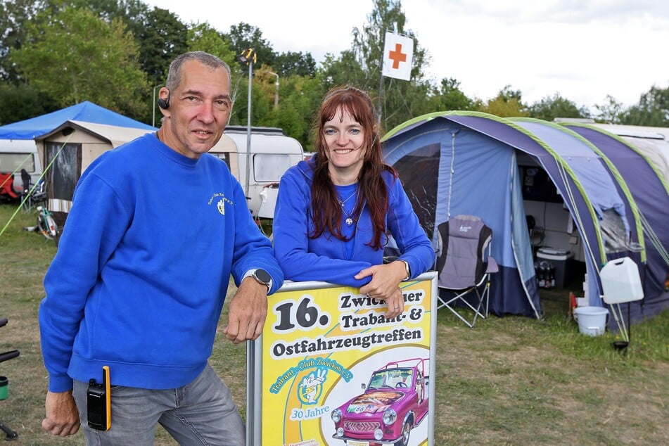 Thomas Winkelmann ist Vorsitzender des Trabant-Clubs Zwickau.