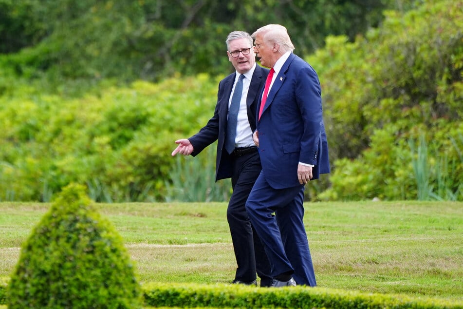 President Donald Trump criticized British Prime Minister Keir Starmer for initially refusing to allow US forces to use a UK-US base in the attack on Iran.