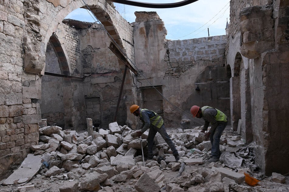 Wohnungen oder Weltkulturerbe-Stätten: In Aleppo wurden viele Gebäude zerstört.