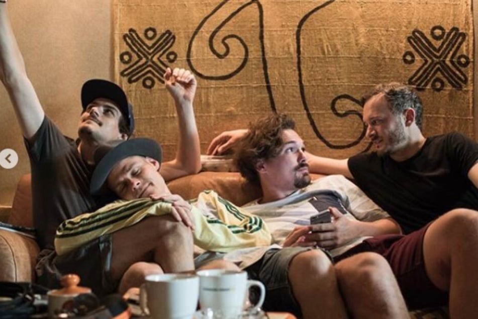 "Cat Ballou" mit Kevin Wittwer (v.l.), Oliver Niesen, Dominik Schönenborn und Hannes Feder.
