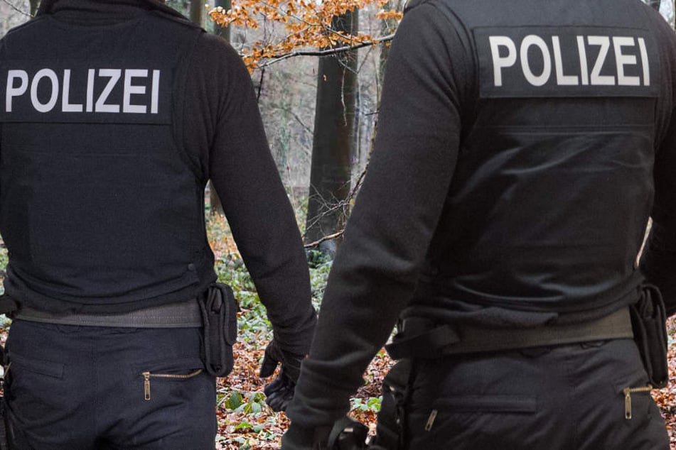 Die Polizei will am heutigen Montag das Waldstück intensiv durchsuchen (Symbolbild).