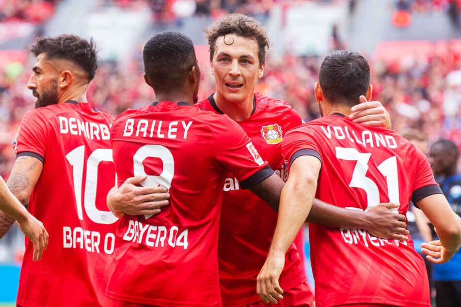 Am Ende durfte Bayer Leverkusen einen knappen 3:2-Erfolg feiern.