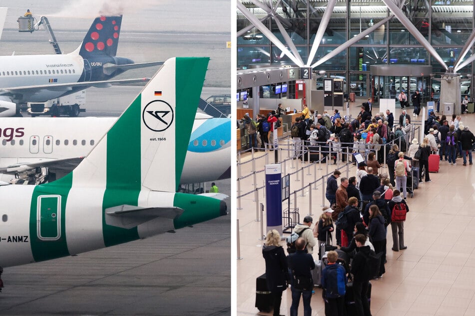 Der Hamburger Flughafen erwartet in den Maiferien einen großen Ansturm. (Symbolbilder)