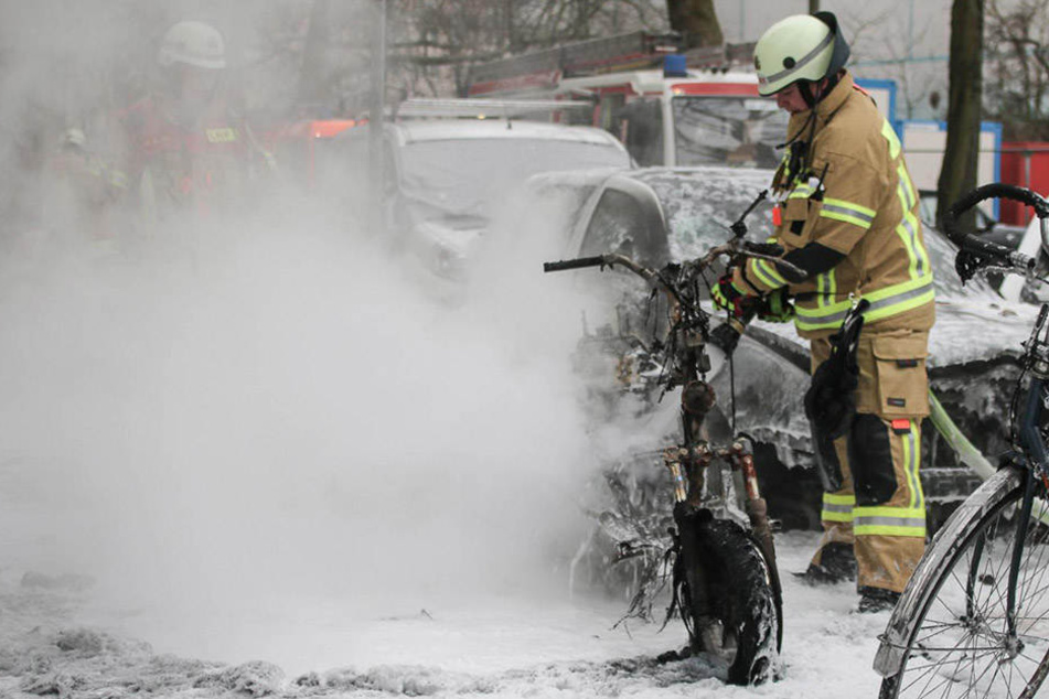 Die Feuerwehr konnte den Brand schnell unter Kontrolle bringen.