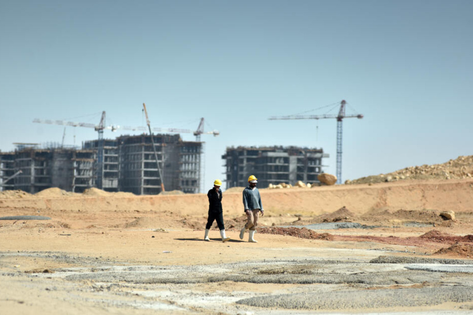 Mammut-Projekt und Mega-Baustelle: Capital Cairo entsteht auf einer Fläche von 700 Quadratkilometern, soll über 45 Milliarden Dollar kosten und für bis zu sieben Millionen Bewohner angelegt werden.