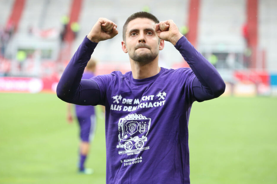 Dimitrij Nazarov war in der ersten Halbzeit der Dreh- und Angelpunkt beim Testspiel gegen Hertha BSC.