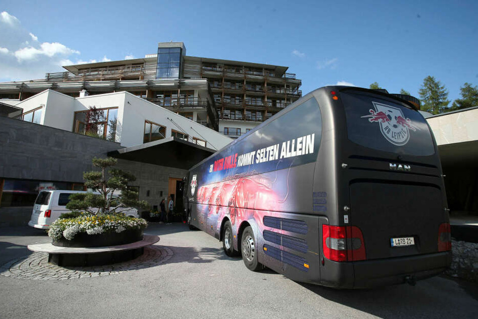 Die Mannschaft ist am Sonntagnachmittag in Tirol angekommen.