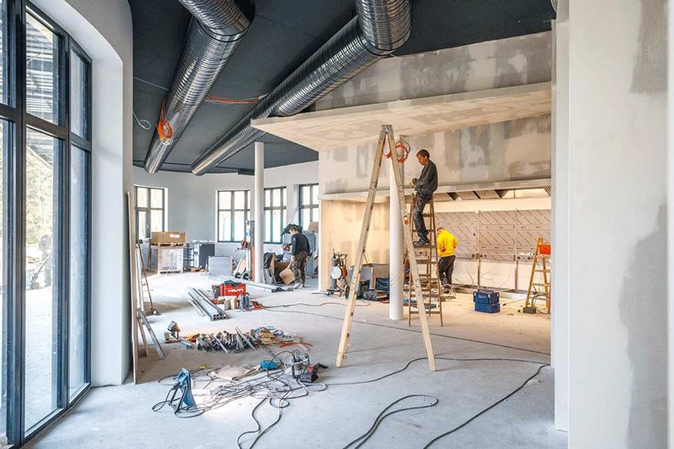 Bis spätestens Ostern sollen die Arbeiten fertig sein.