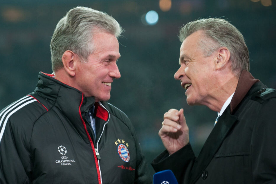 Jupp Heynckes und Ottmar Hitzfeld wollen die Trainer-Frage früh geklärt wissen. (Archiv)