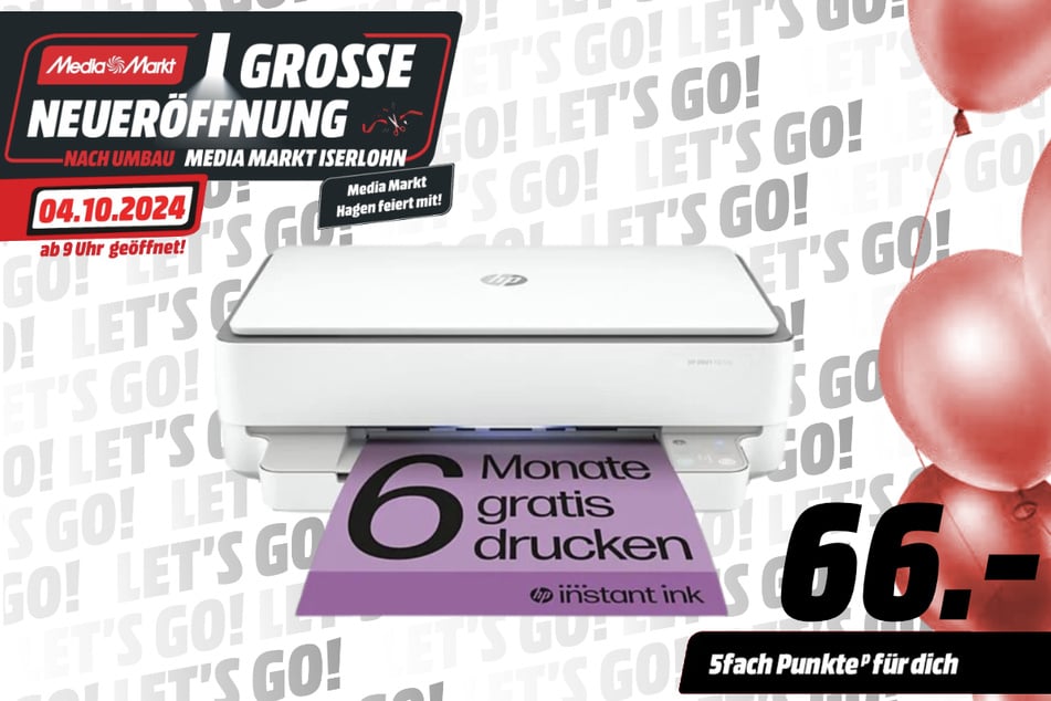 HP-Drucker für 66 Euro.