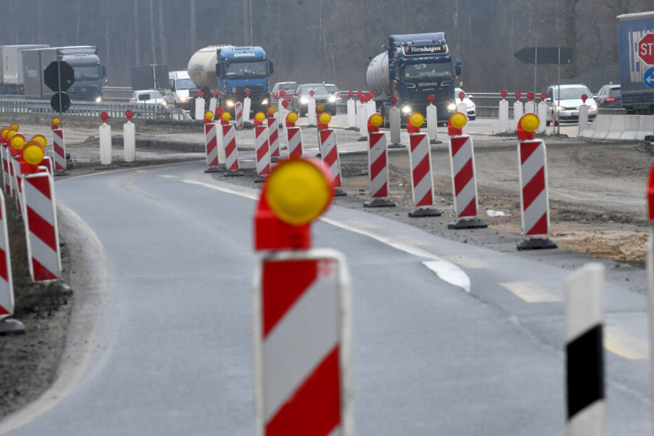 Auf der A1 wird noch in diesem Monat eine Baustelle errichtet.