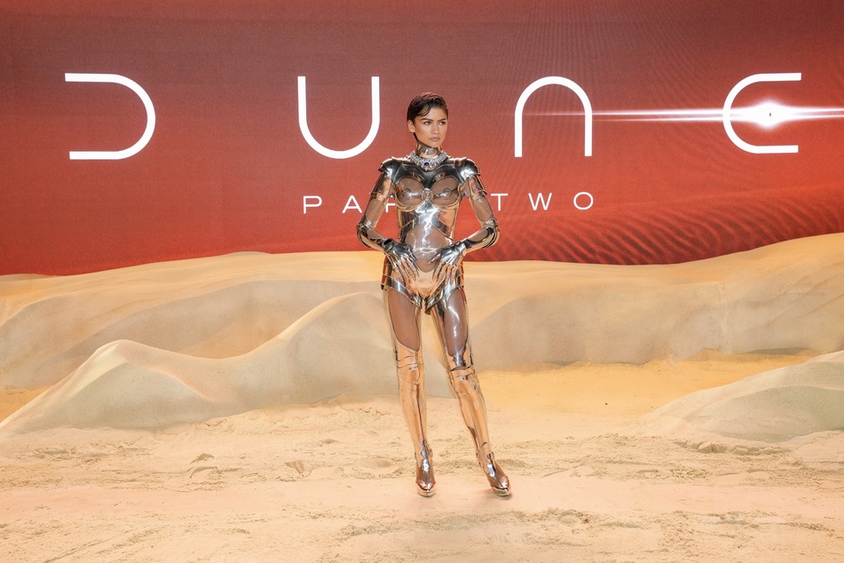 Zendaya (27) bei der Weltpremiere von "Dune 2" in den Leicester Square Gardens.