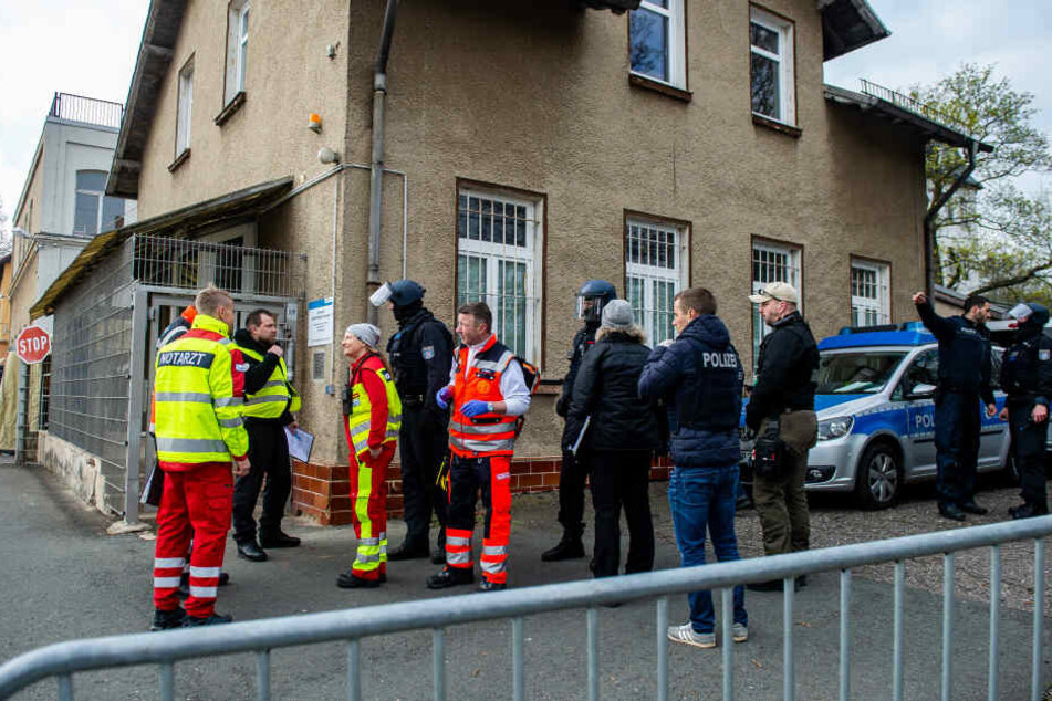 Abläufe mit dem Rettungsdienst wurden geprobt.