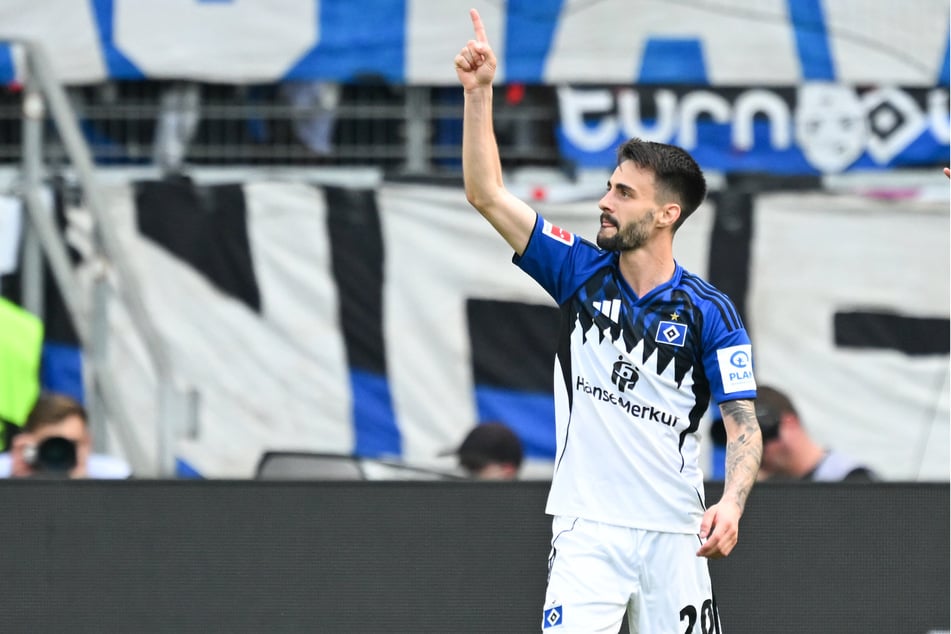 Fabio Viera brachte den HSV mit seinem Treffer zum 2:1 auf Siegkurs.