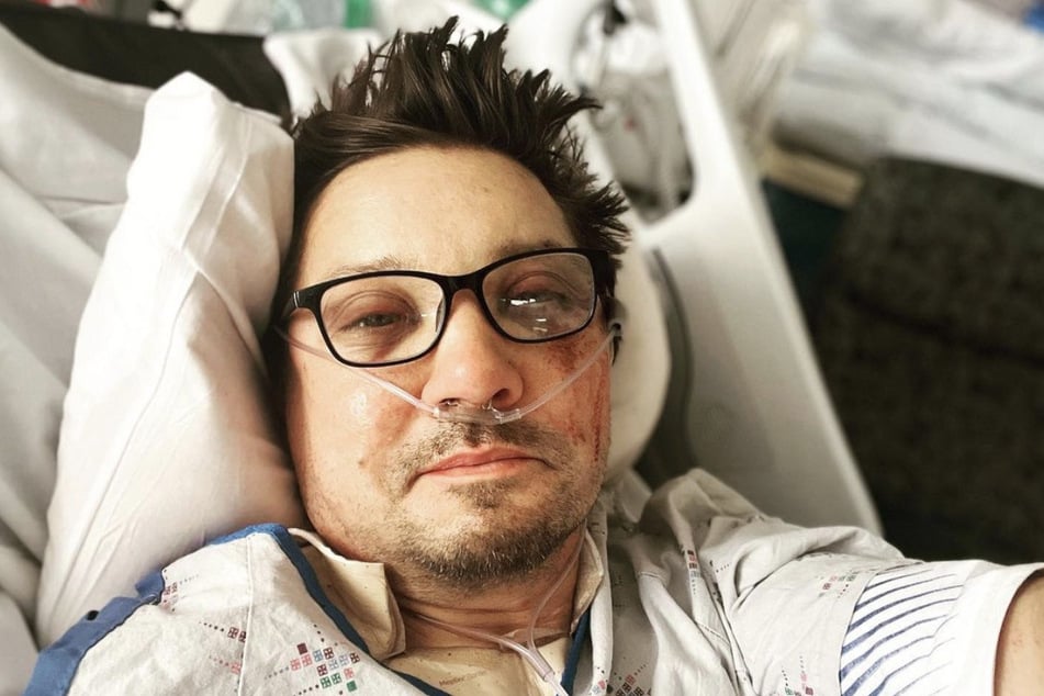 Jeremy Renner said his family was the primary source of support and motivation amid his recovery from last year's accident.