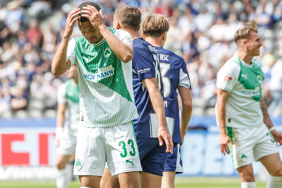 Durch Herthas 2:1 beim letzten Heimspiel der Saison spitzte sich für Fürth die Lage im Abstiegskampf zu.