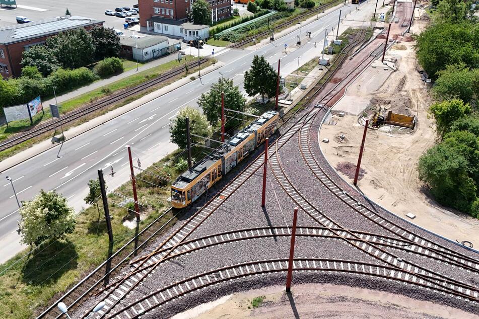 Im Magdeburger Stadtteil Rothensee sorgen eine Woche lang notwendige Arbeiten am MVB-Netz für Fahrplanänderungen.