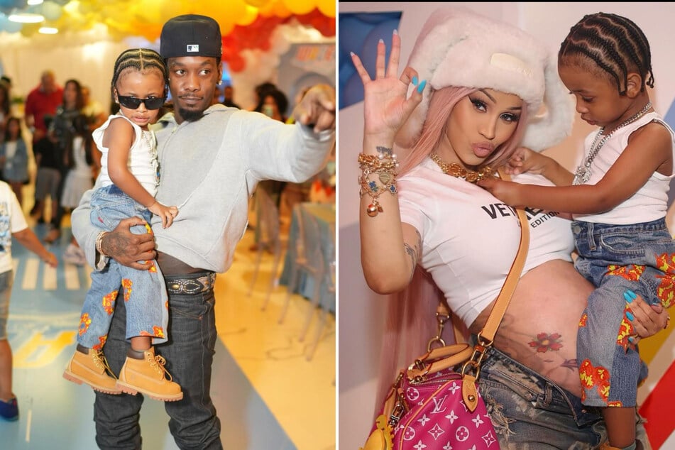 Cardi B celebrated Wave's third birthday with sweet words and pics.