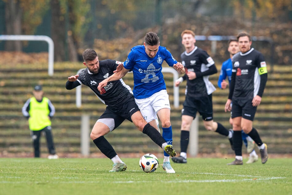 Lok Leipzig tat sich gegen kompakt stehende Preussen teils extrem schwer.