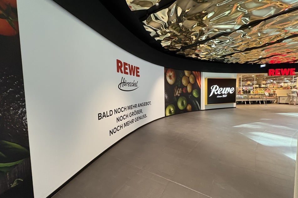 Leipzig: Hunderte Quadratmeter extra: Leipziger REWE-Markt wird vergrößert
