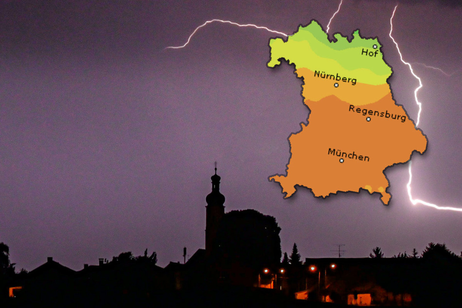 Bayern aufgepasst: Wetterdienst warnt vor Gewittern am Wochenende!