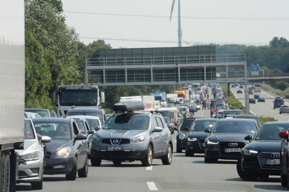 Zwei Stunden war die Autobahn Richtung Dortmund komplett gesperrt.