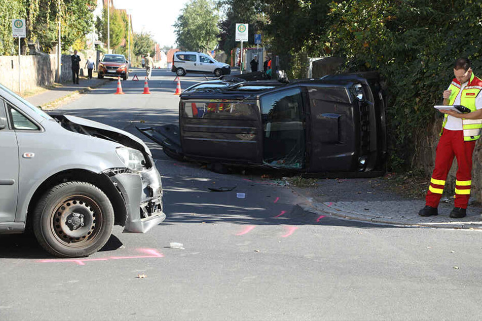 Vermutlich hatte der Caddy-Fahrer den Suzuki übersehen.