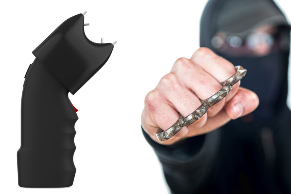 Bei den Einlasskontrollen wurden verschiedenste Waffen entdeckt. (Symbolbild)