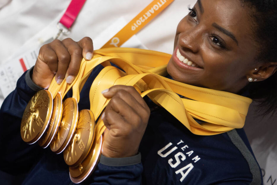 Simone Biles (Turnerin) kommt auch zur Gala.