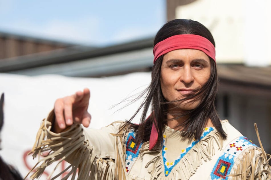 Erstmals als Winnetou bei den Karl-May-Spielen zu sehen: Schauspieler Alexander Klaws.
