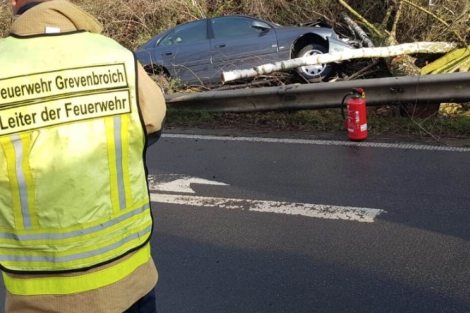 Zeitgleich ereignete sich noch ein Unfall.